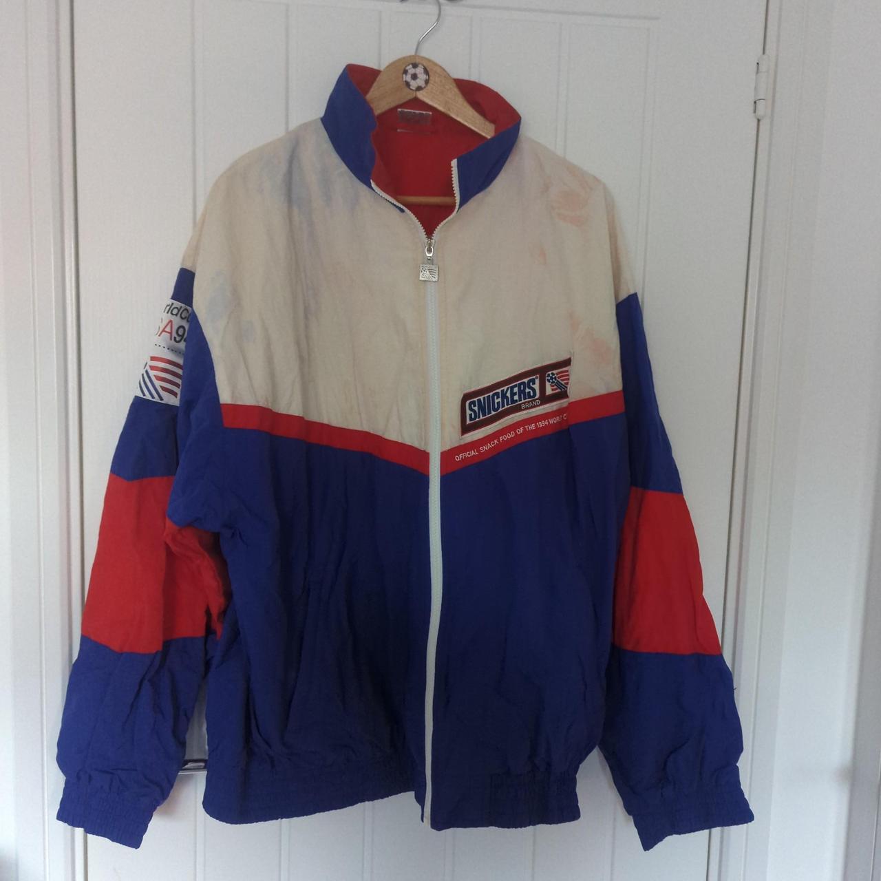 World cup 1994 snickers jacket XL World cup... - Depop