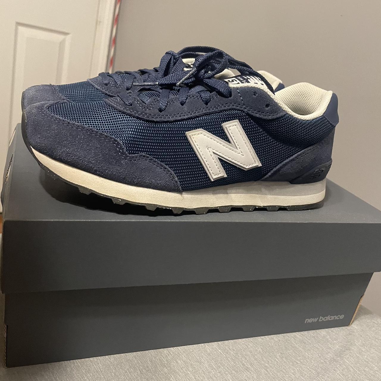 New balance 515 navy blue best sale