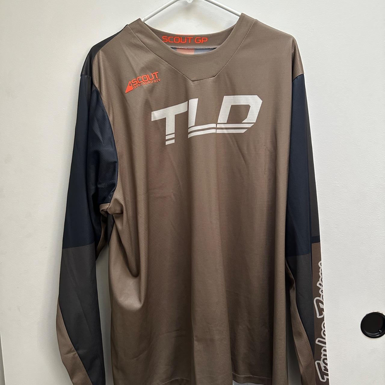 Troy Lee Designs Men's Shirt - Tan/Black - XXL – … - image 1