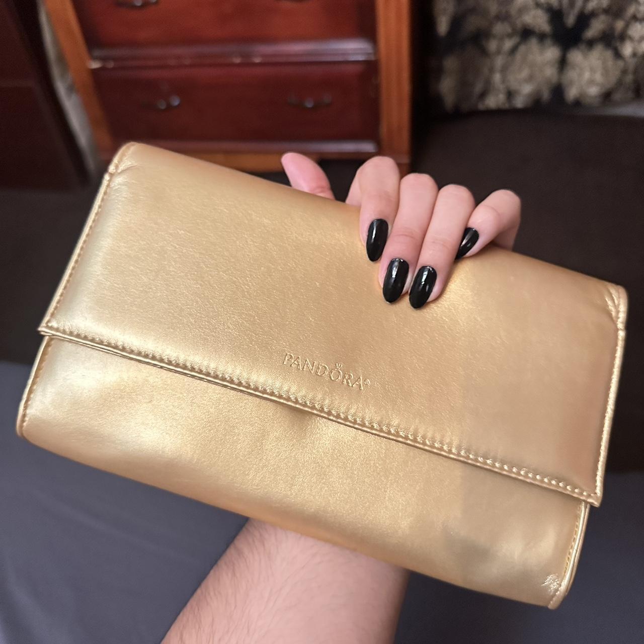 Gold Pandora Clutch