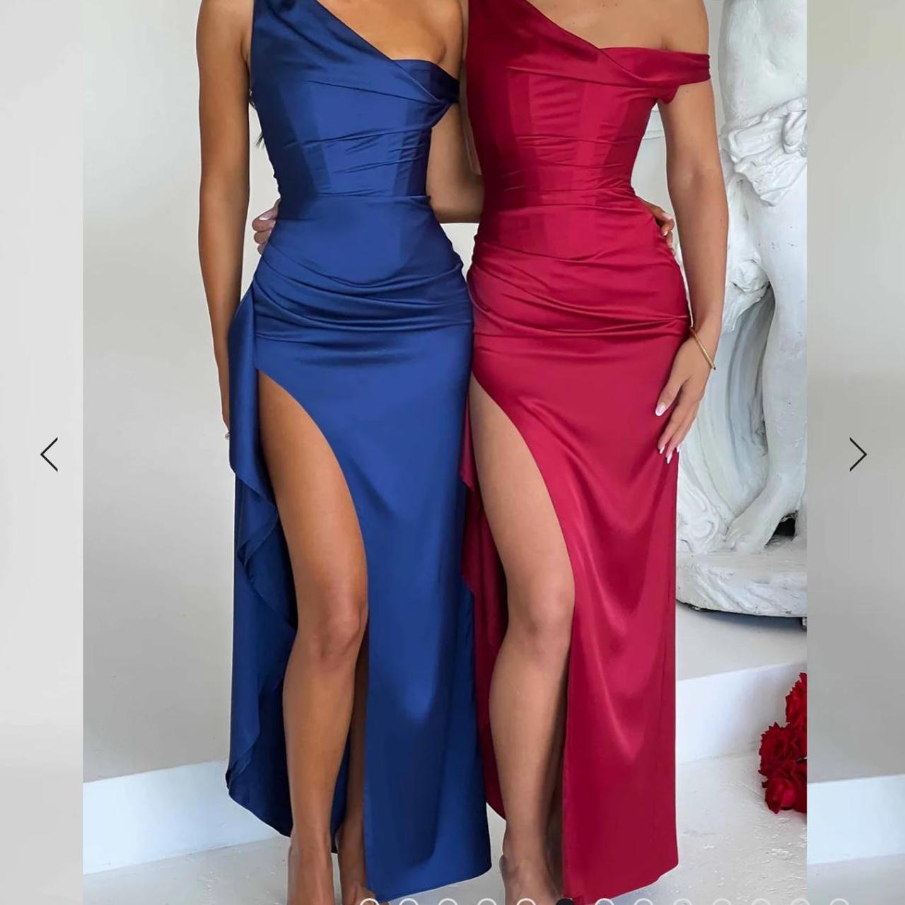 JULIENE MAXI DRESS - NAVY - BLUE BABY BOO FASHION /... - Depop