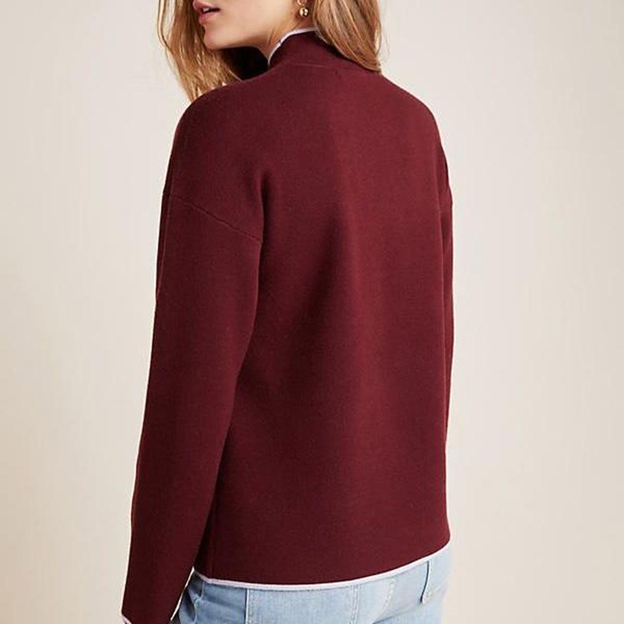 Anthropologie top Lizzie Mock Neck Sweater