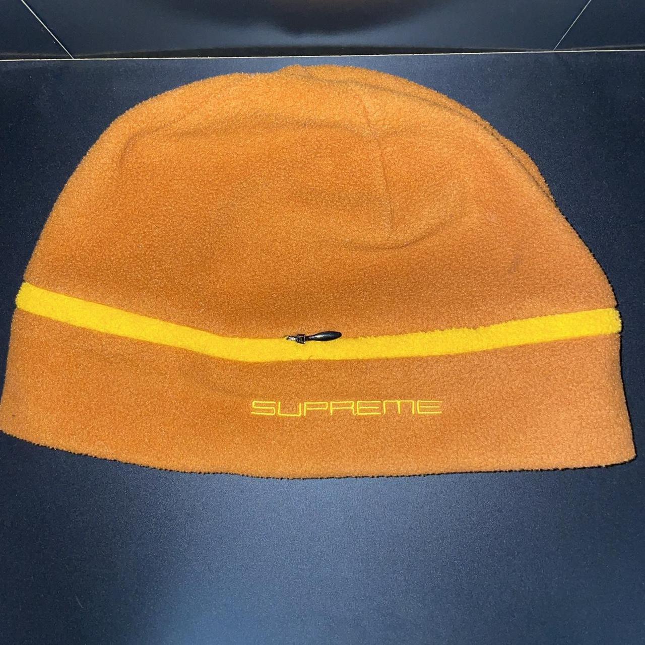 Supreme Polartec Beanie Cap Bright Orange Supreme. Depop