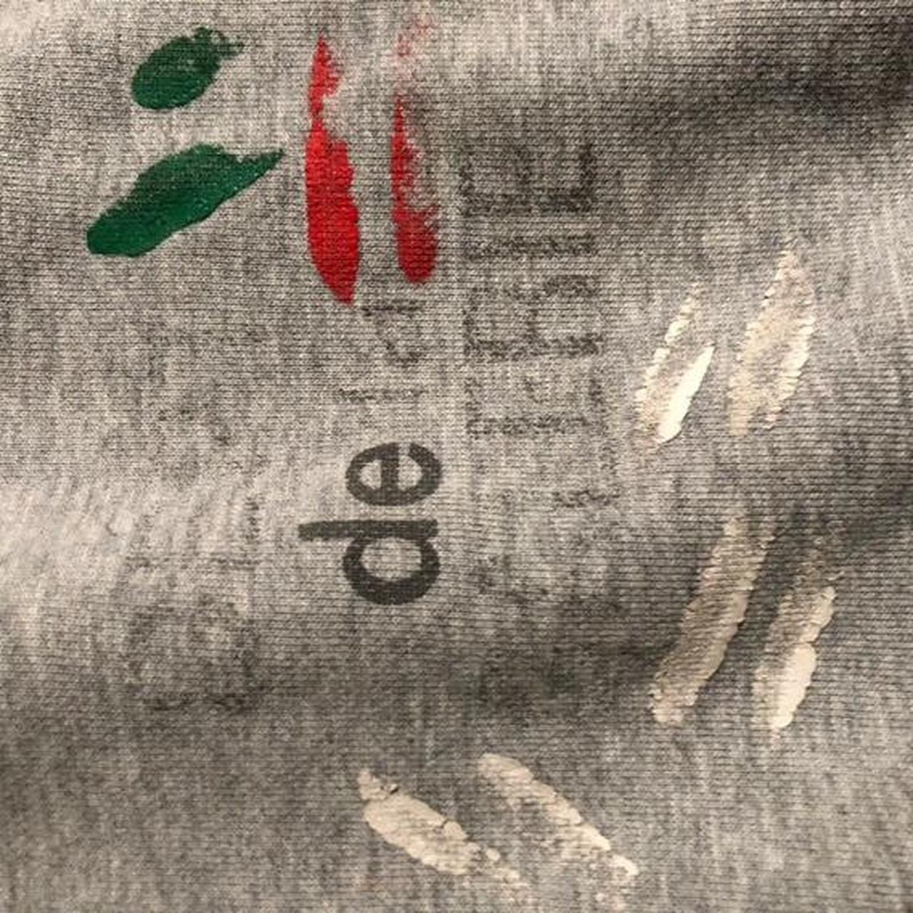 Gallery dept grey and white paint splatter hoodie DM... Depop