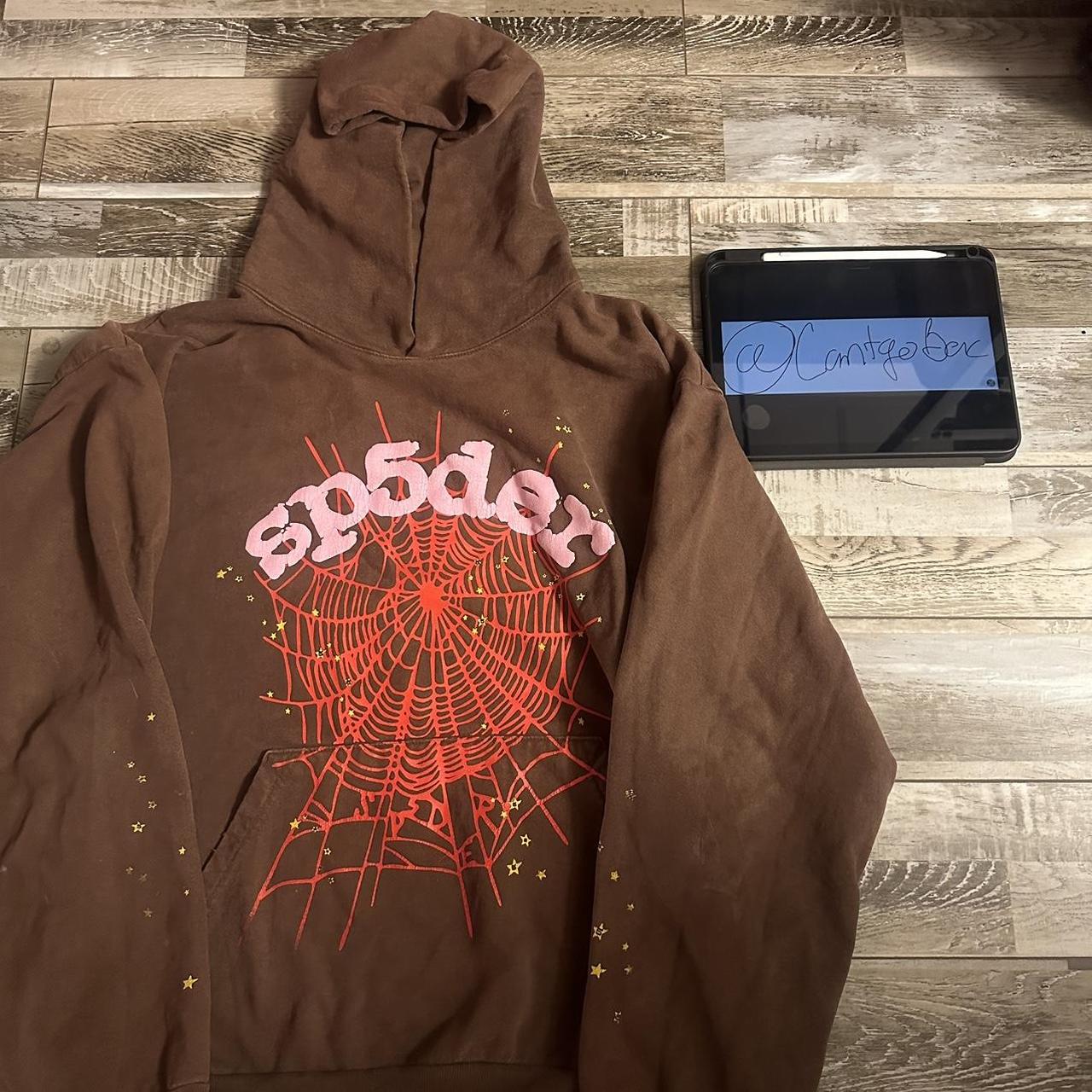 LARGE BLACK SP5DER HOODIE V2 *DM BEFORE PURCHASING* | Depop