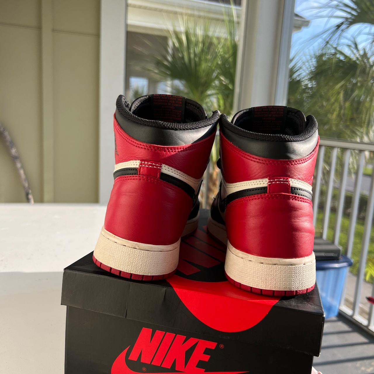 Jordan 1 Retro OG High Bred Toe (GS) 575441 610 Size 7y | Depop