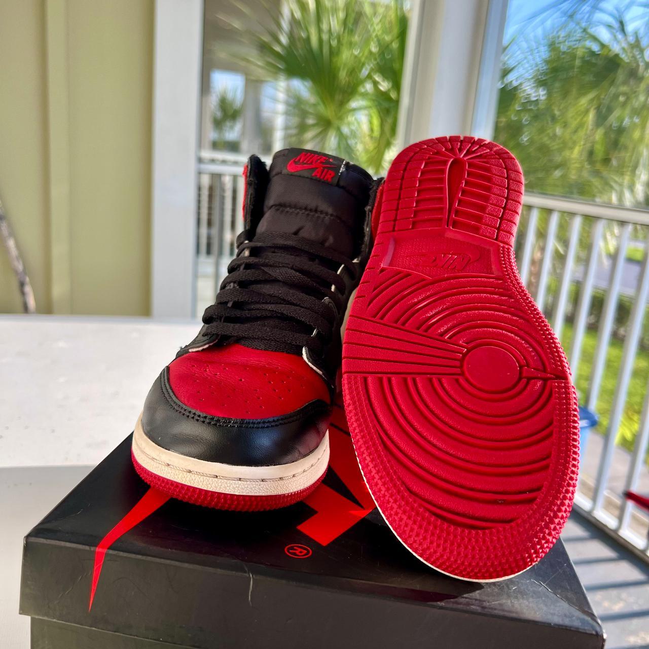 Jordan 1 Retro OG High Bred Toe (GS) 575441 610 Size 7y | Depop Jordan 1 Retro OG High Bred Toe (GS) 575441 610 Size 7y | Depop