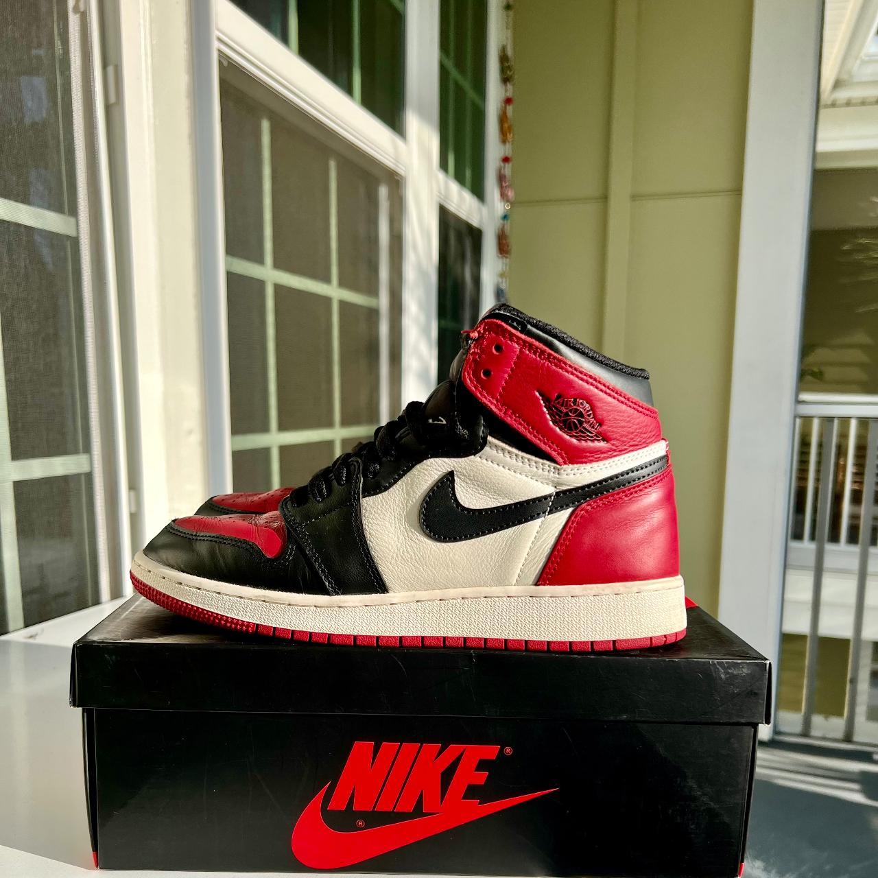 シューズ(男性用) Jordan Air Jordan 1 High Bred Toe Jordan 1 Retro High Bred Toe Men's - 555088-610 - US