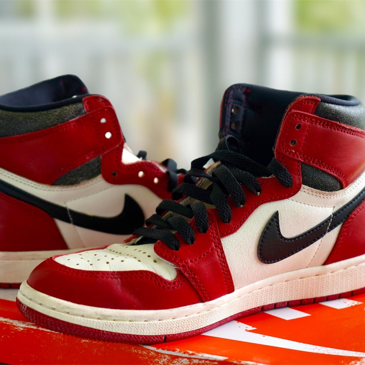 Size 6.5 Jordan 1 Retro High OG Chicago Reimagined | Depop Size 6.5 Jordan 1 Retro High OG Chicago Reimagined | Depop
