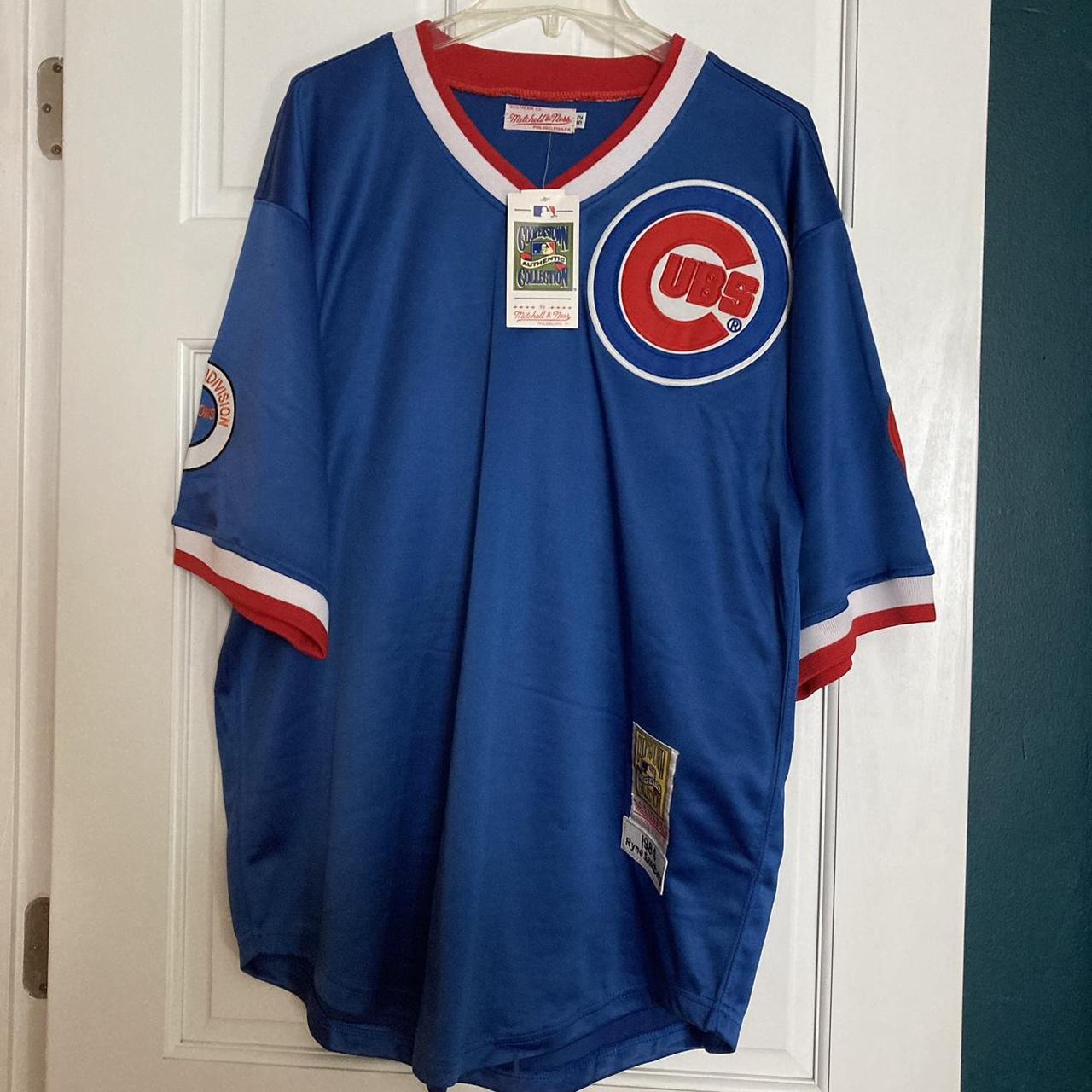 Mitchell & Ness Ryne Sandberg Chicago Cubs Jersey - Depop