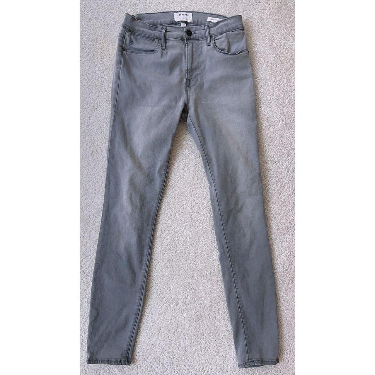 FRAME Denim deals gray Le high Skinny jeans 27