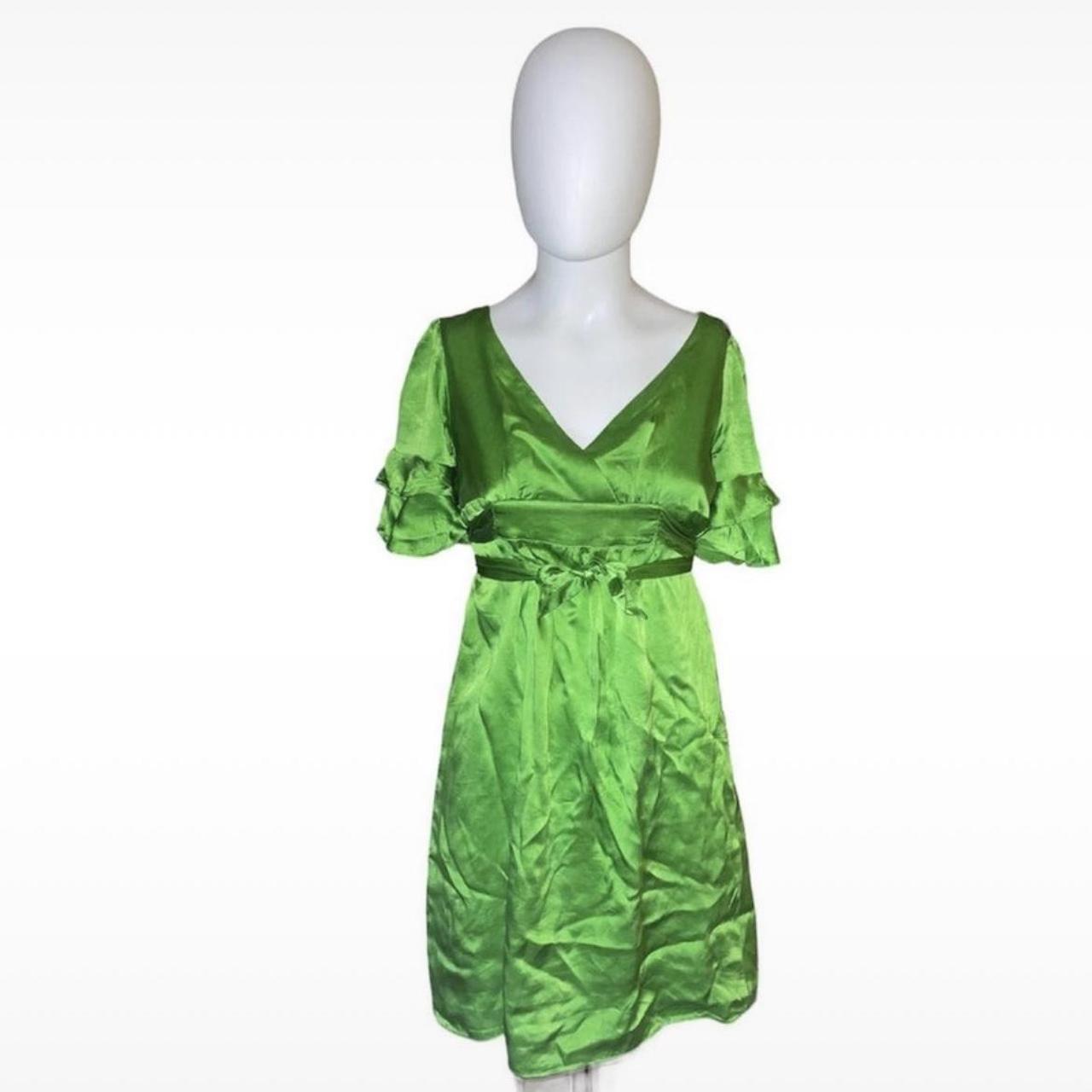 Gorgeous Vintage Betsey Johnson Green Dress Depop