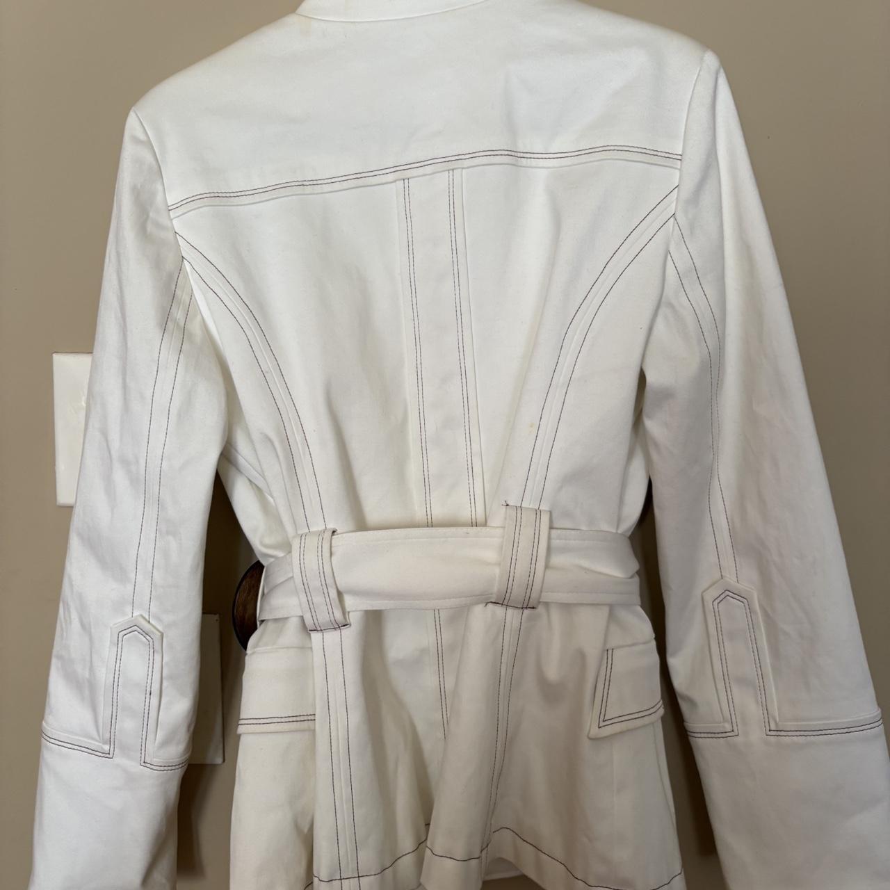 Cache Women's Jacket - White - L – White Caché le… - image 5