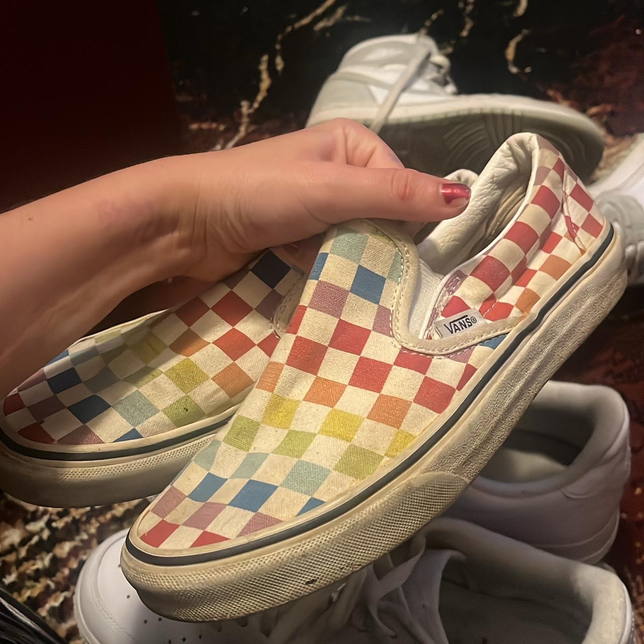 Vans Women's Sneakers Multi/White US – Multi-coloured Vans