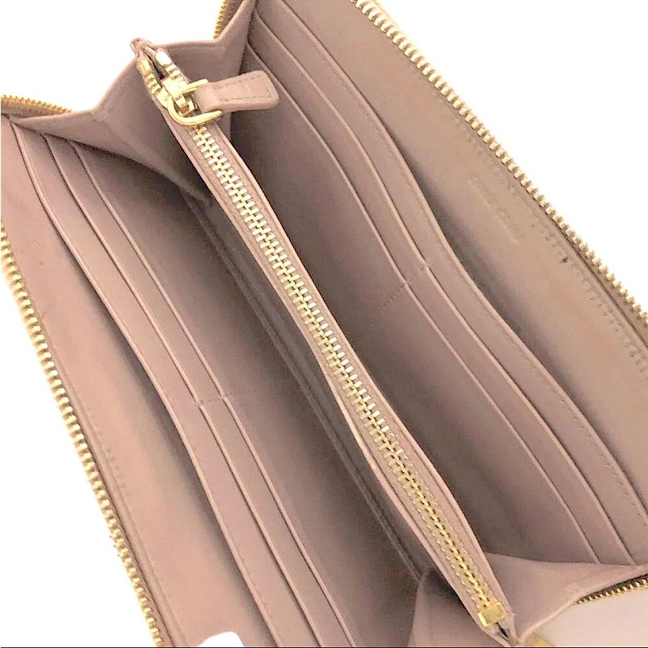 Miu Miu Women's Wallet - Tan – Authentic MIU MIU … - image 8