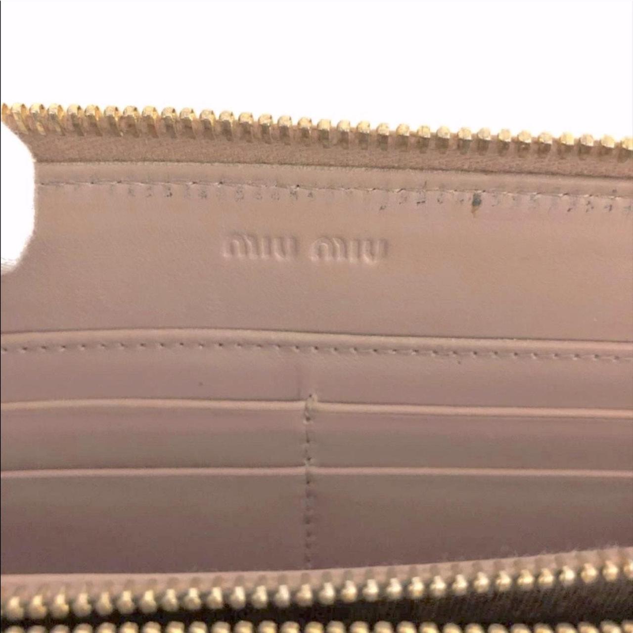 Miu Miu Women's Wallet - Tan – Authentic MIU MIU … - image 5