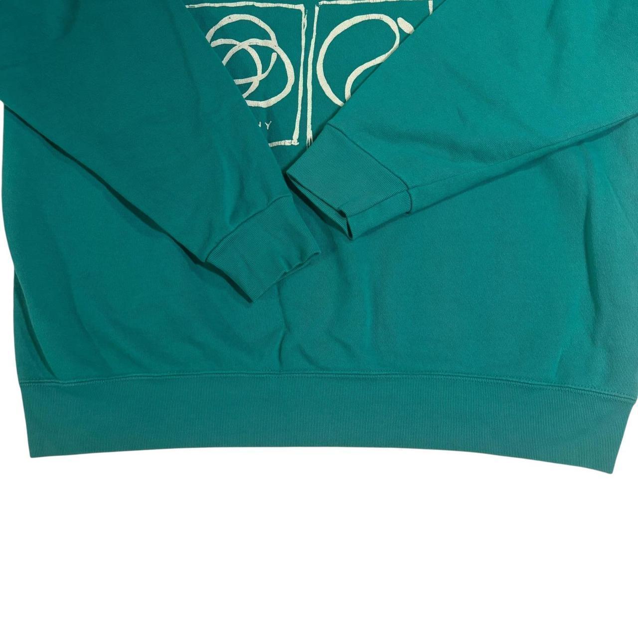 Oneita Men's Sweatshirt - Green/White - XL – Onei… - image 4