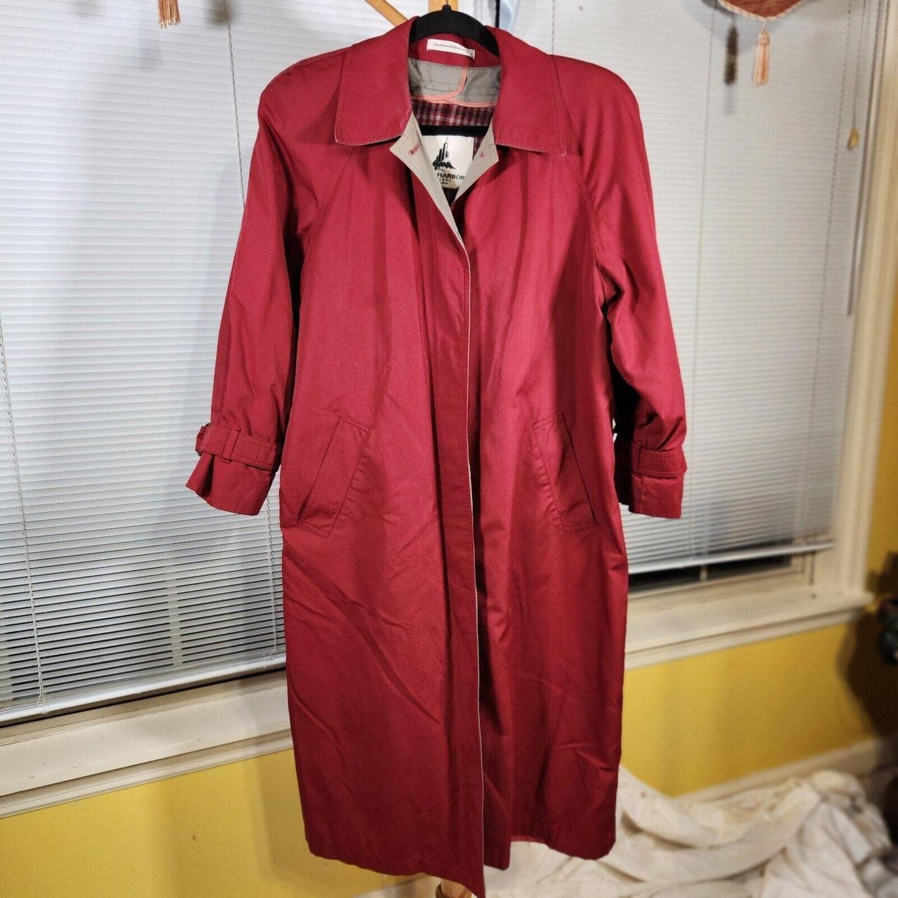 Source Unknown Women's Coat - Red - 8 – Vintage M… - image 1