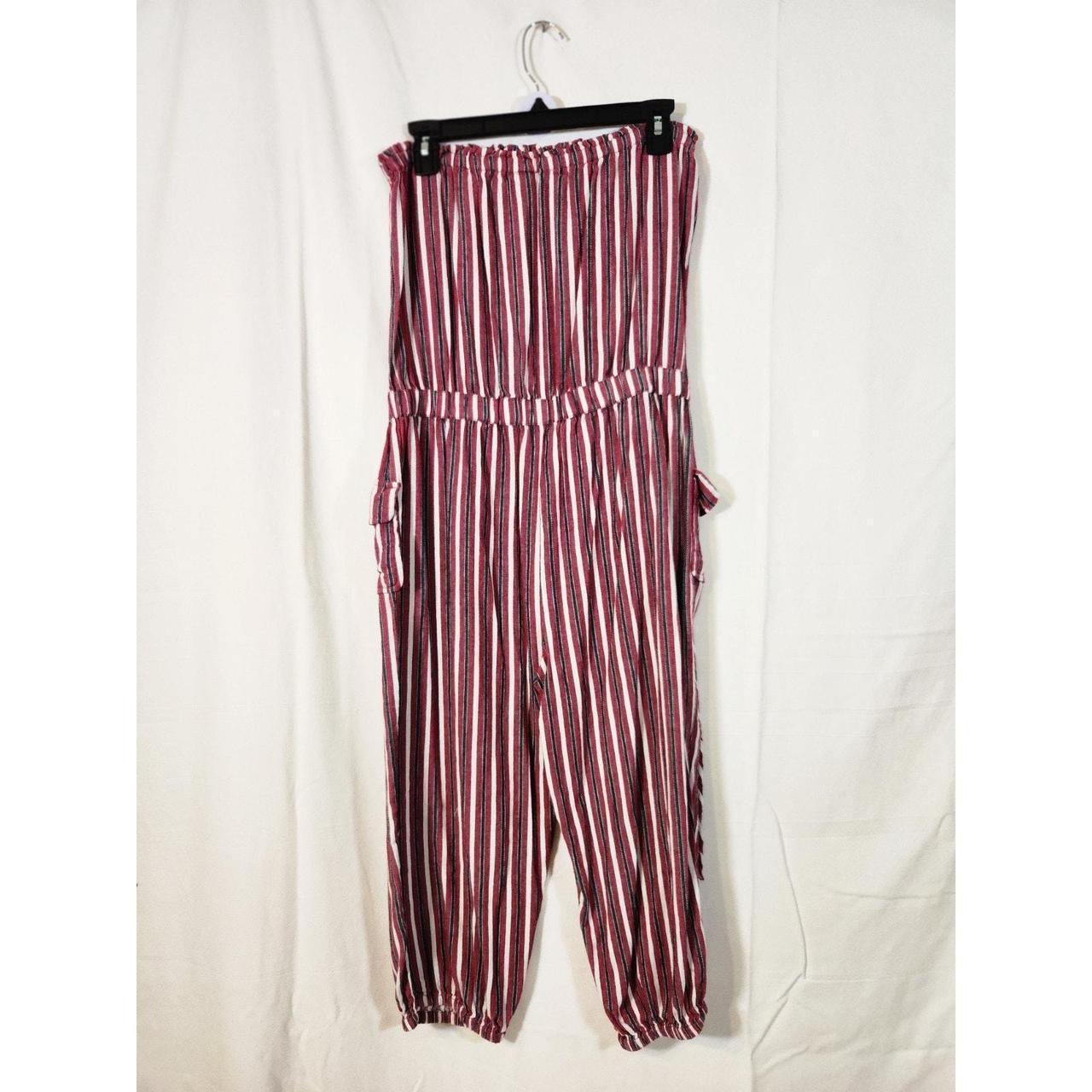 Source Unknown Women's Romper - Red/Black - L – T… - image 4