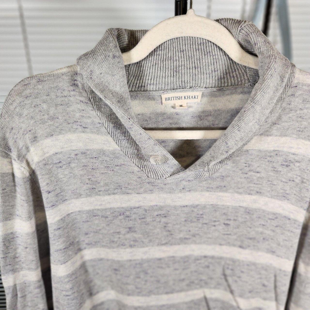 Source Unknown Men's Sweater - Grey/White - M – B… - image 2