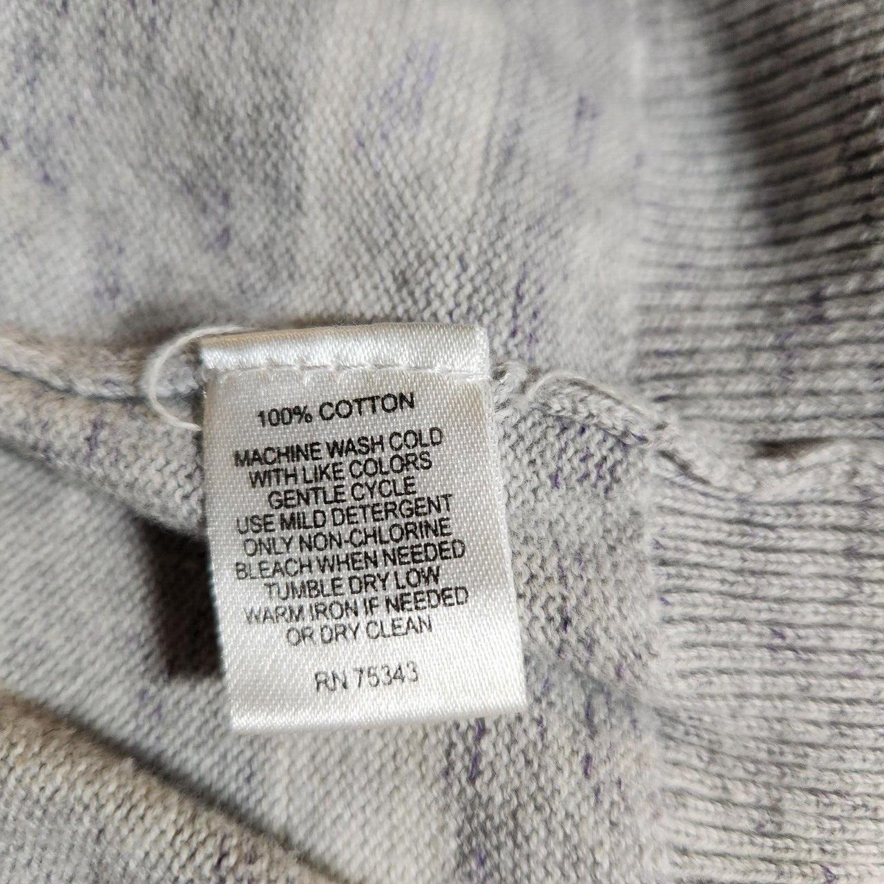 Source Unknown Men's Sweater - Grey/White - M – B… - image 6