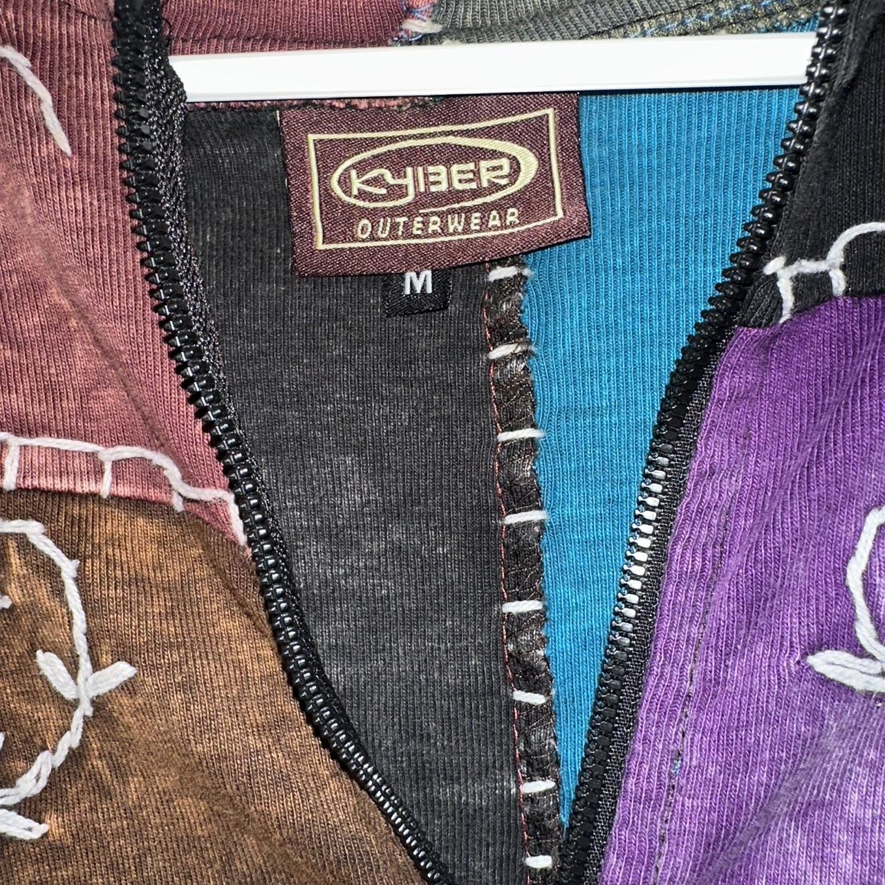 Women's Jacket - Multi - M – Unique patchwork jac… - image 3