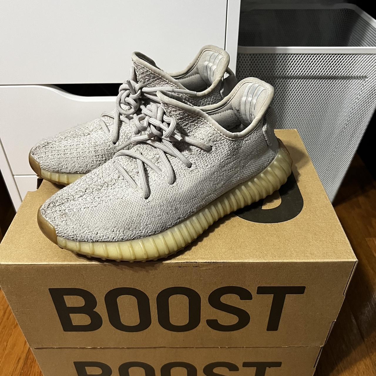 Yeezy Sesame Size 5 in men - size 6.5 in women. USED - Depop