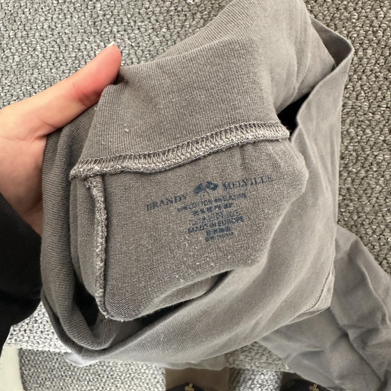 brandy yoga pants grey