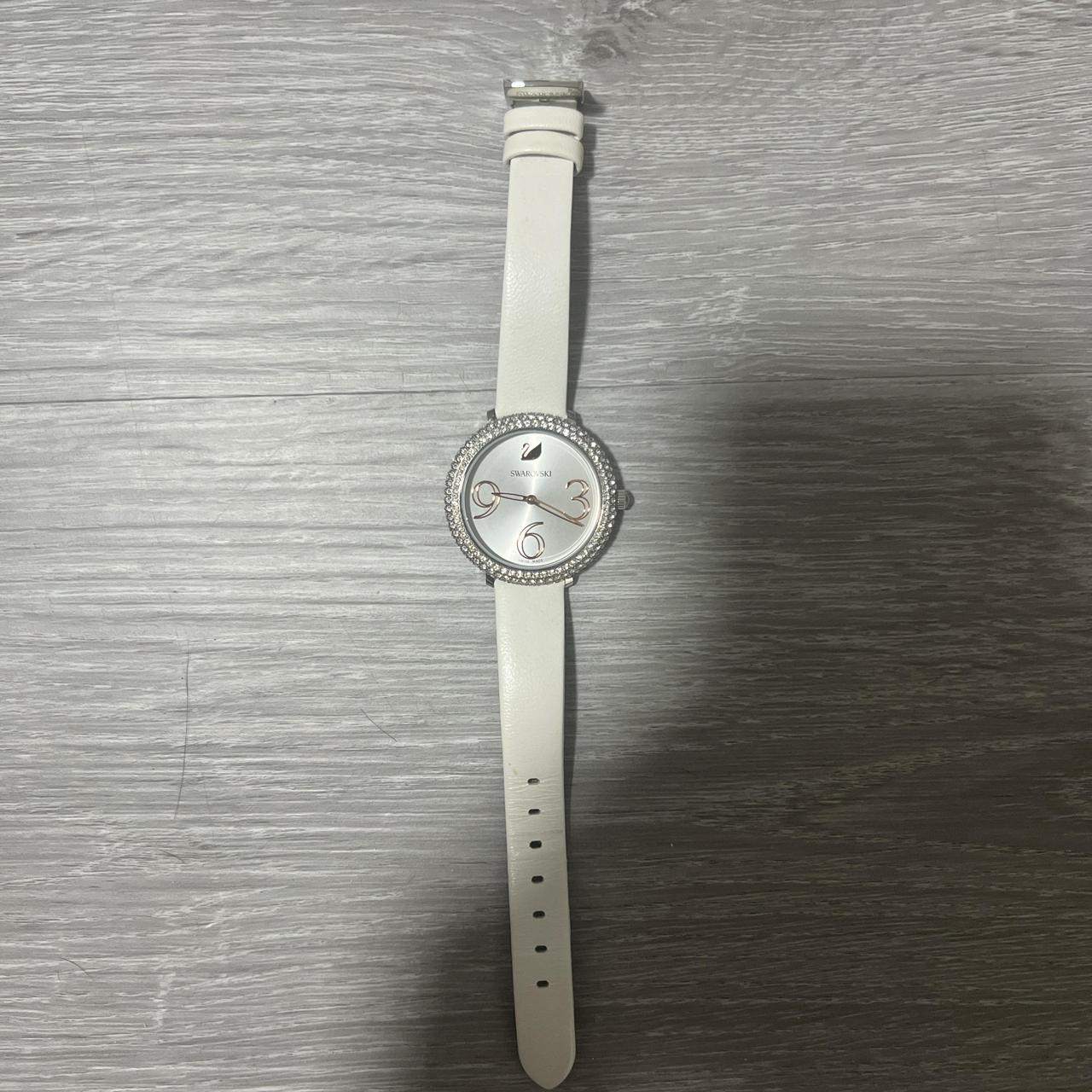 Swarovski Women's Watch White/Grey – Women's Swarovski Crystal