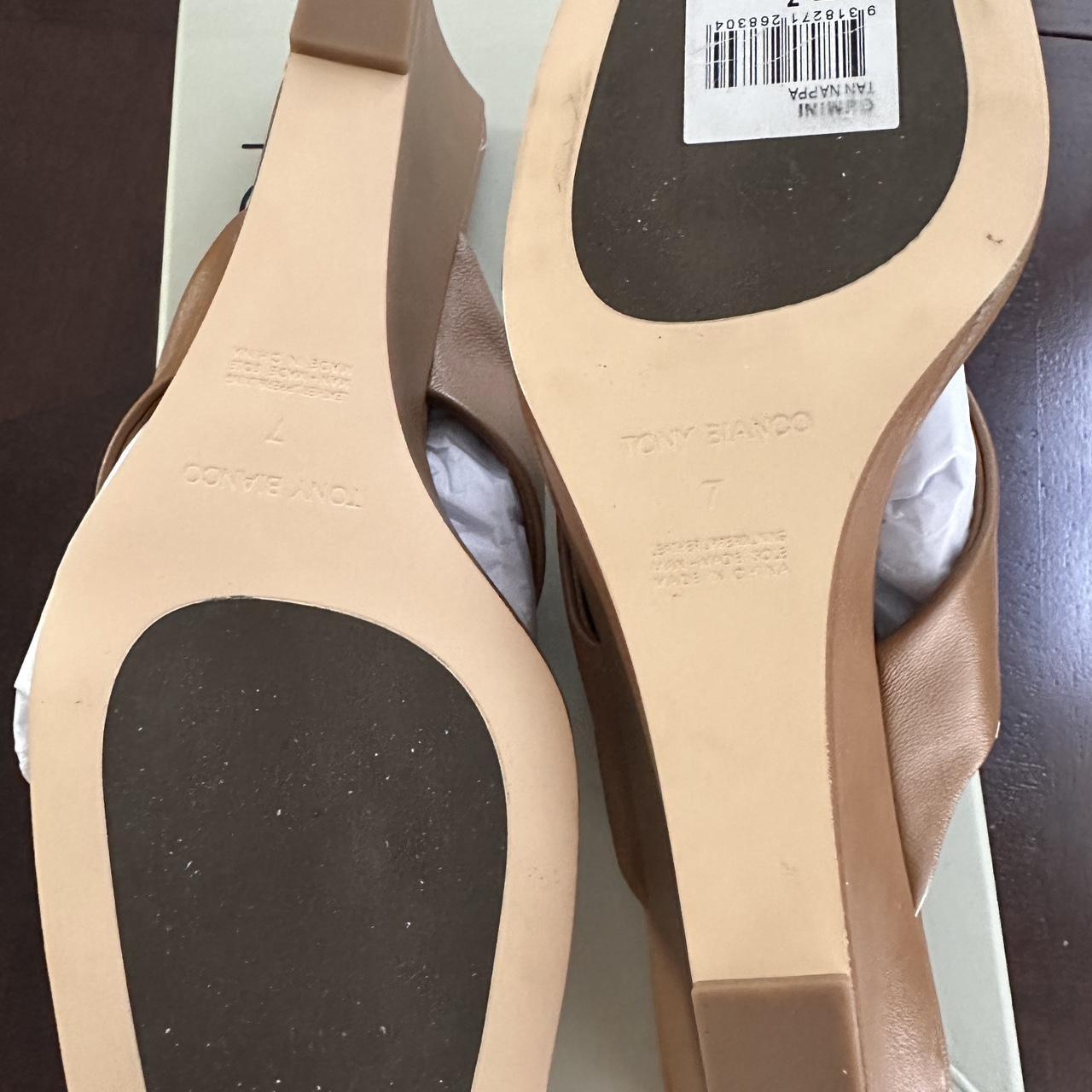 Gemini Tan Napa Wedges - Tony Bianco Original price | Depop