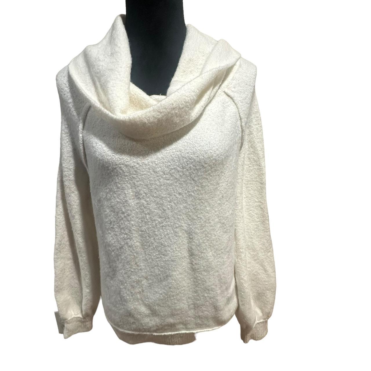 Free People Womens Echo Beach Cowl Neck Wool Blend. Depop