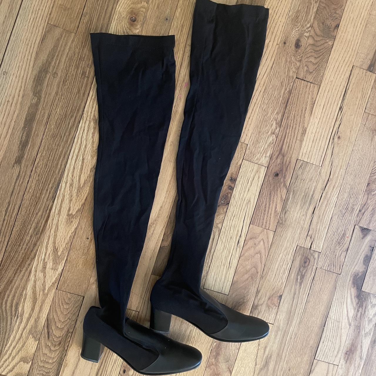 70s thigh high boots hotsell