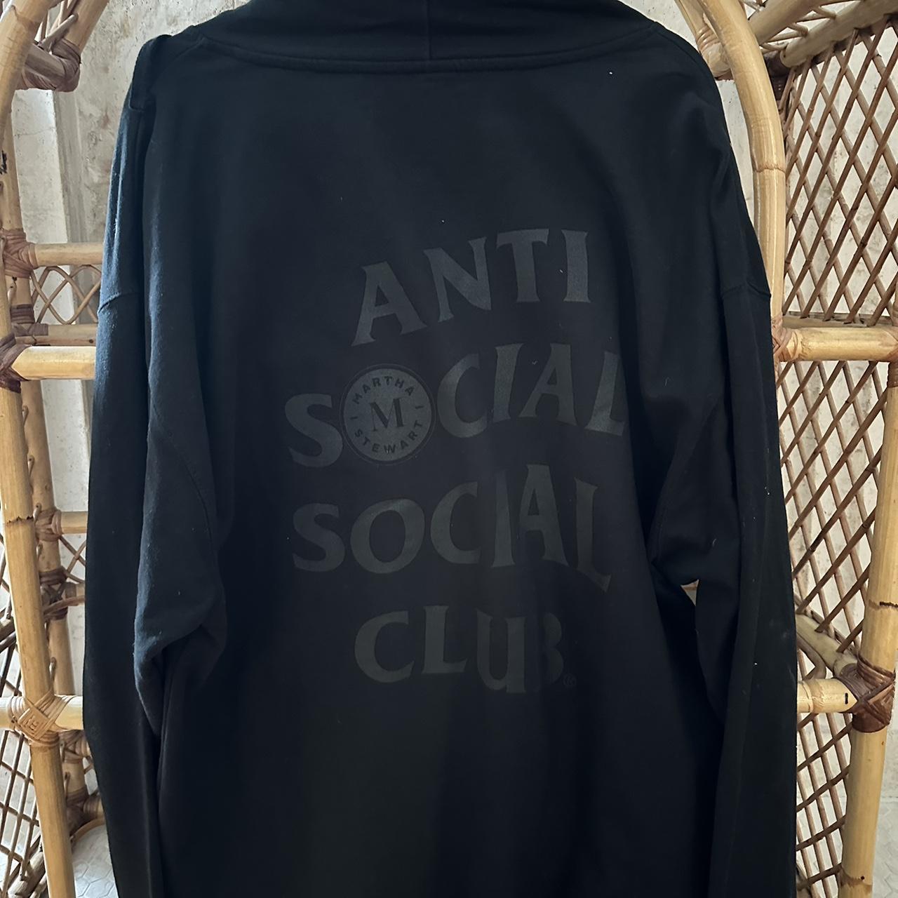 RARE anti social deals social club hoodie Martha Stewart