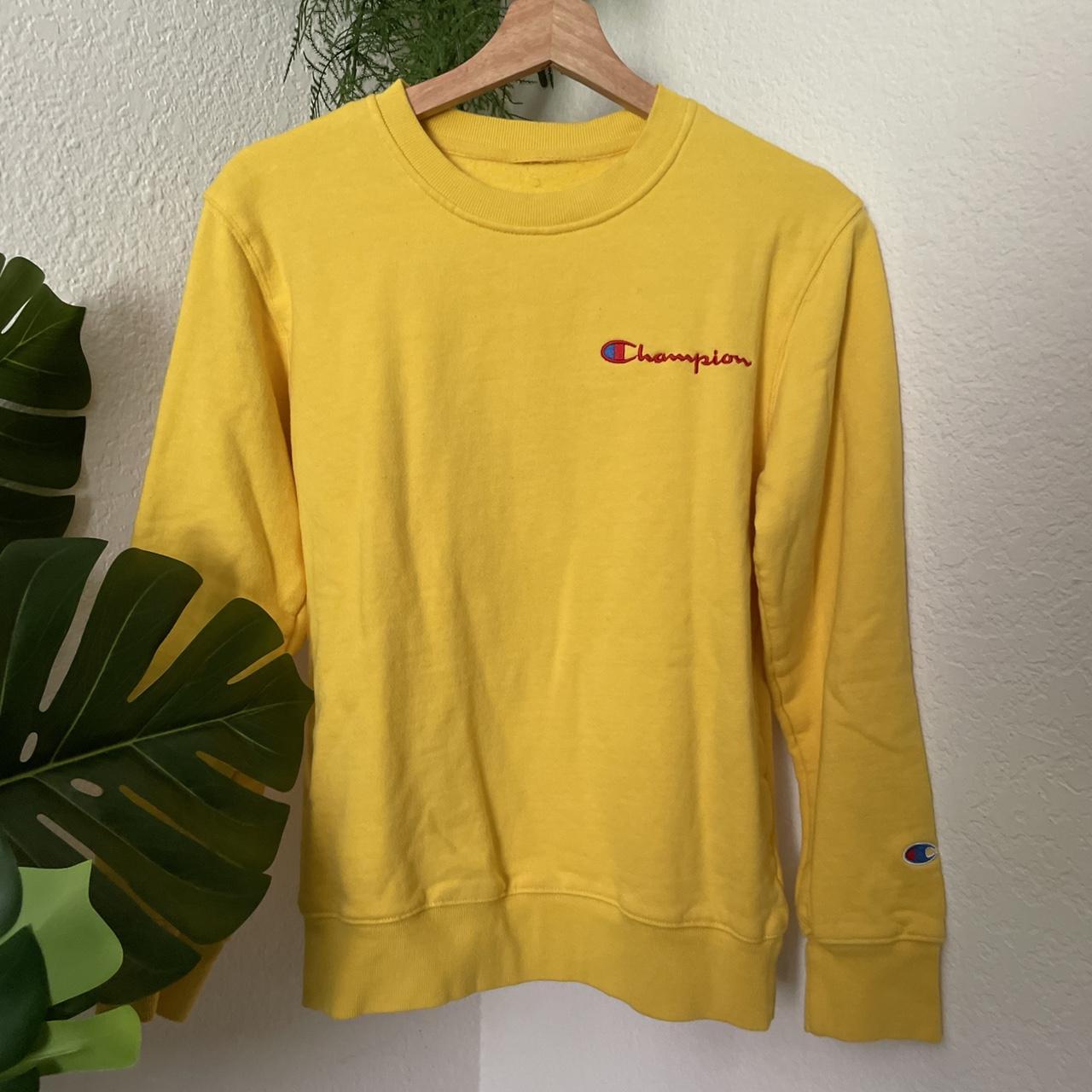 Champion shop mustard jumper