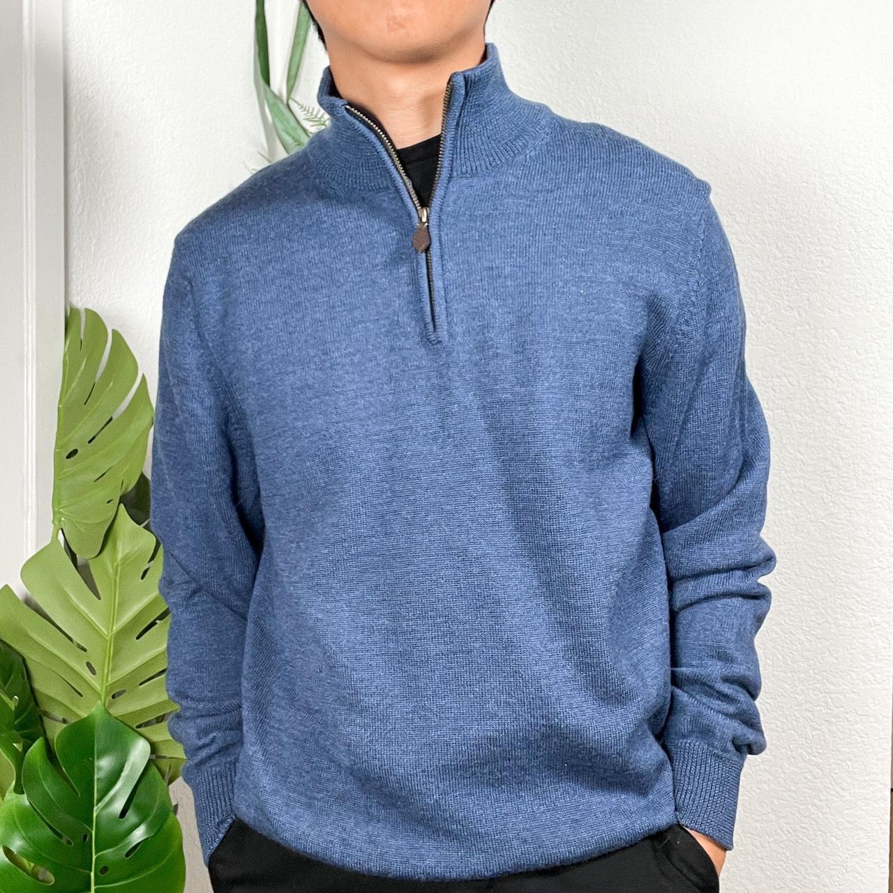 Quarter Zip Brooks Brothers Merino Wool Sweaters Brooks Brothers