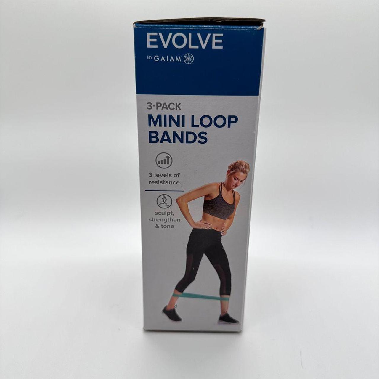 Evolve by Gaiam 3 Pack Mini Resistance Loop... Depop