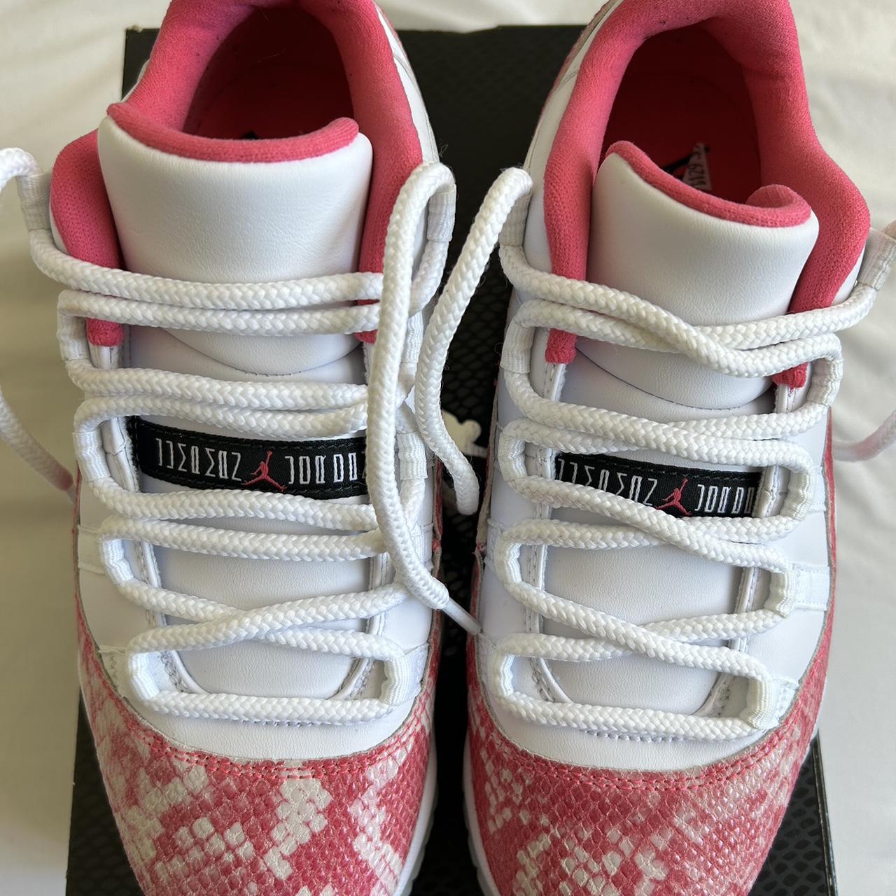 Jordan 11 women s low 2019 pink snakeskin comes. Depop