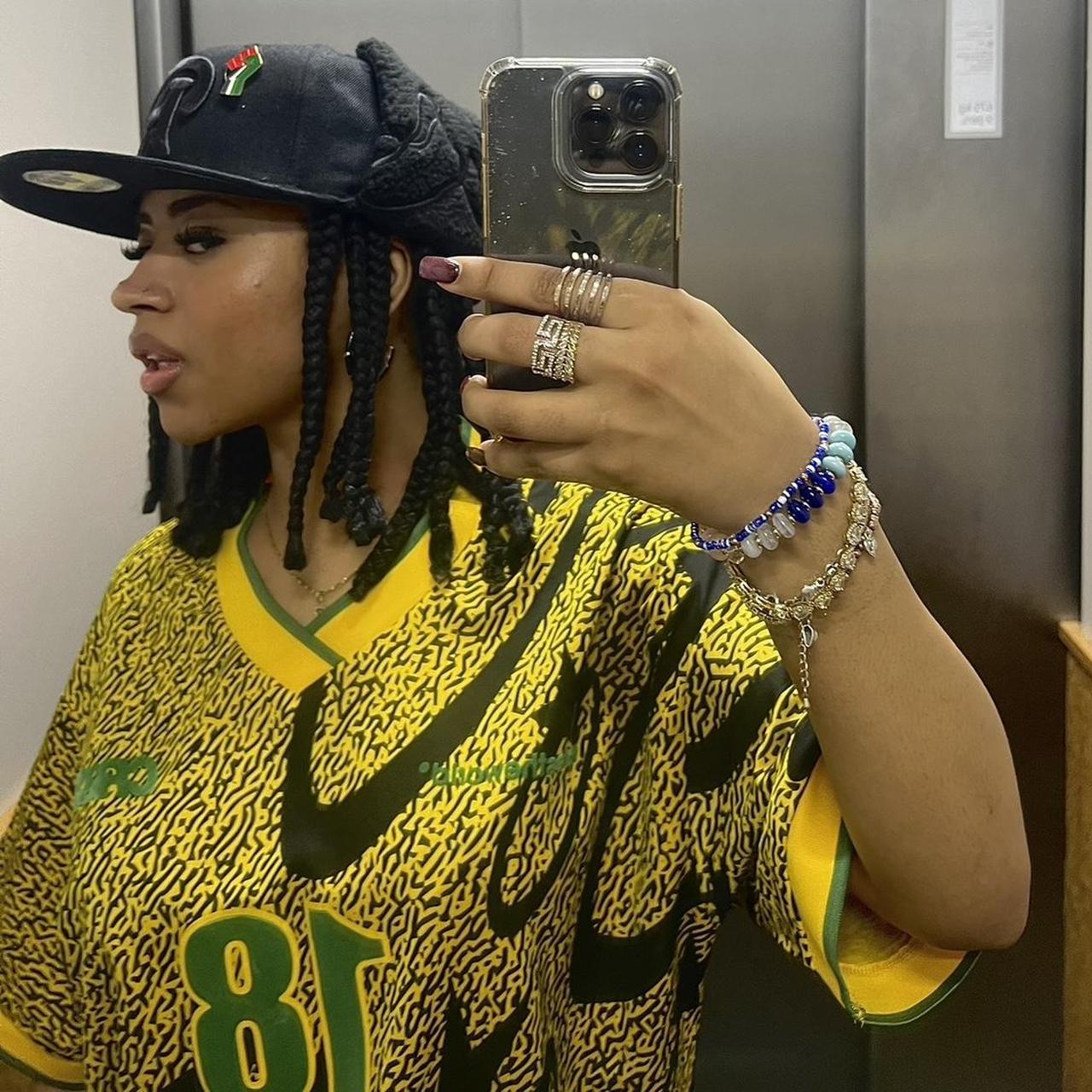 Corteiz Carni Stellations Football Jersey Direct | Depop