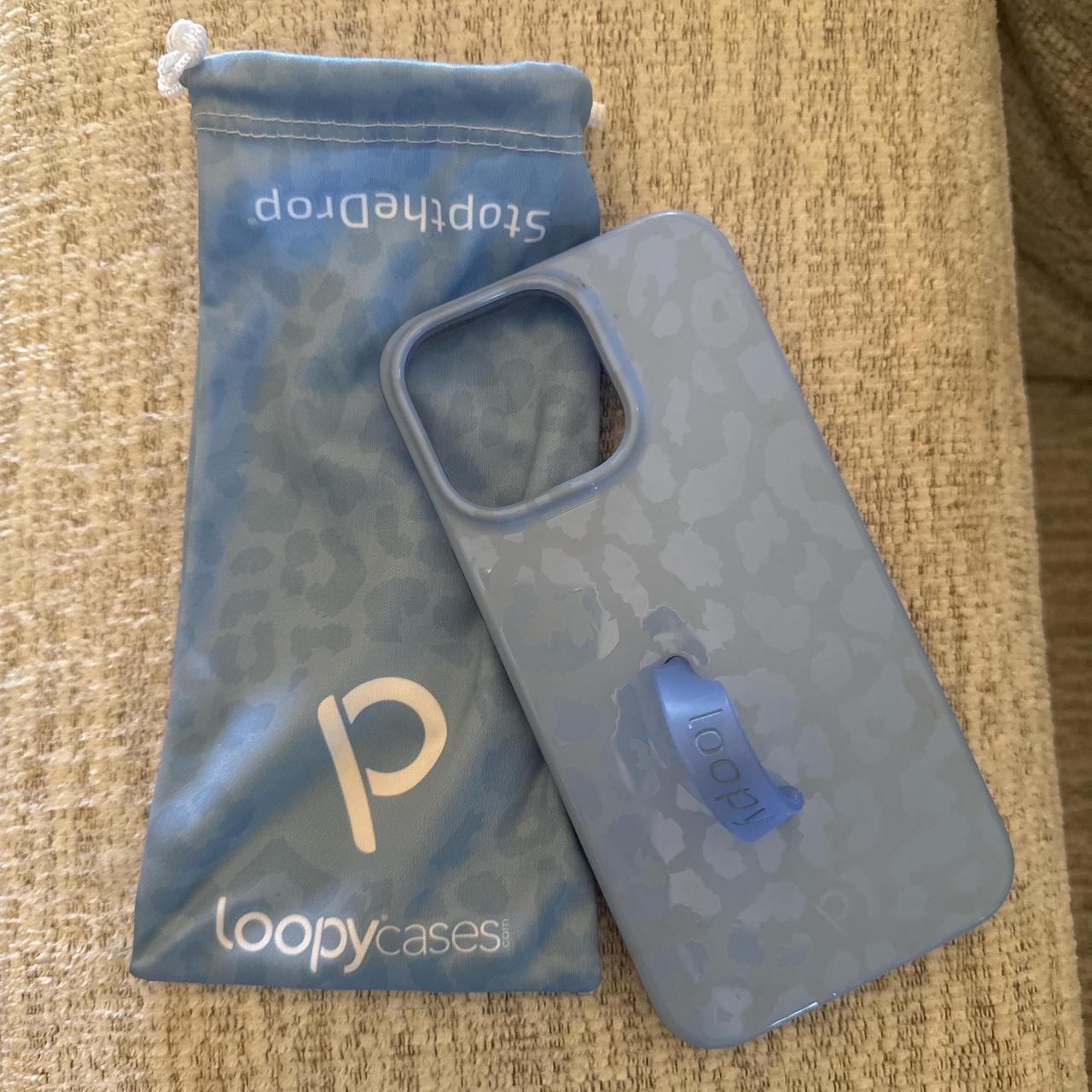 iPhone Pro Max 14 Loopy Case. Like New. Periwinkle... Depop