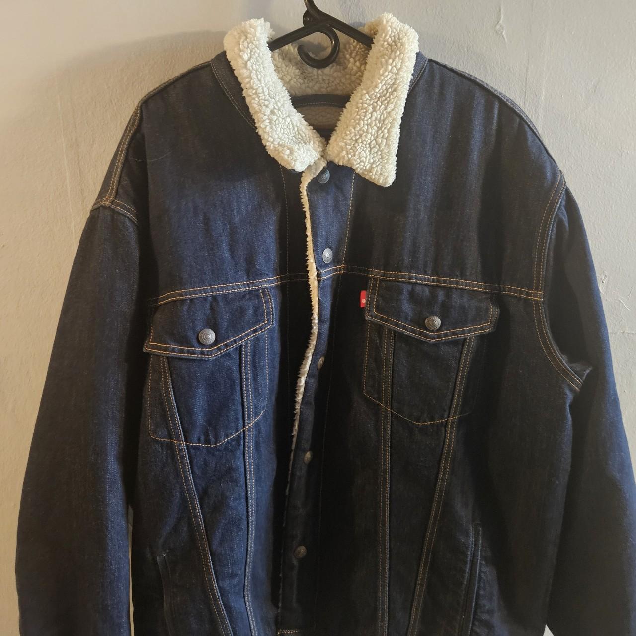 Levis sherpa jacket 3xl best sale