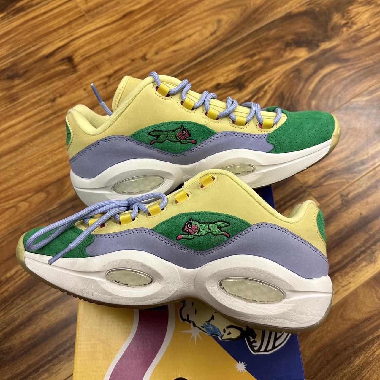 Yellow Question Low Bbc Allen Iverson Bbc Ice Cream Question Low