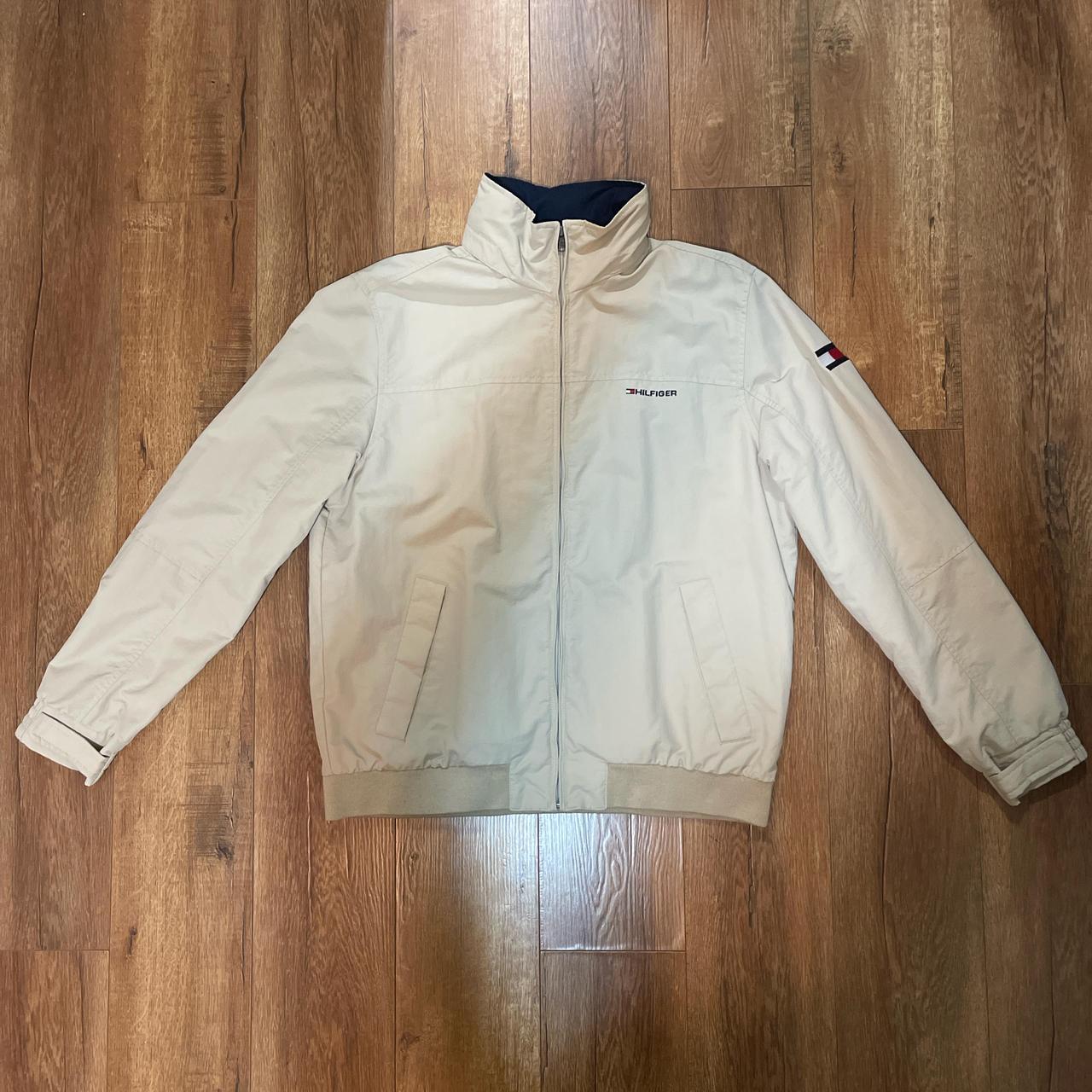 Tommy hilfiger tan jacket hotsell
