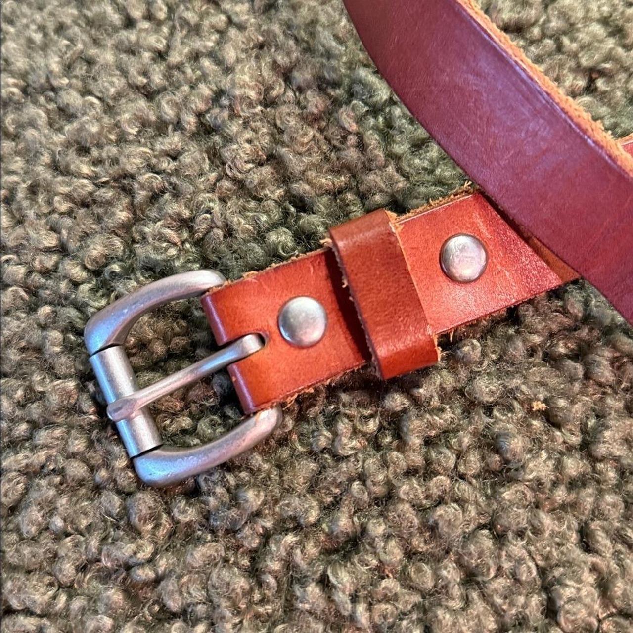 Gap Women's Belt - Brown/Silver – GAP basic brown… - image 2