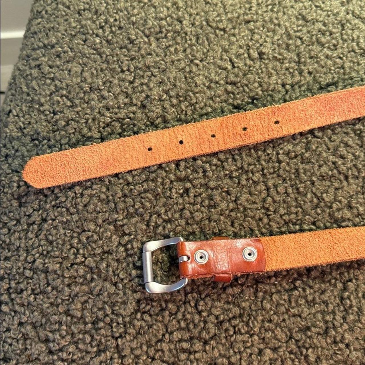 Gap Women's Belt - Brown/Silver – GAP basic brown… - image 4