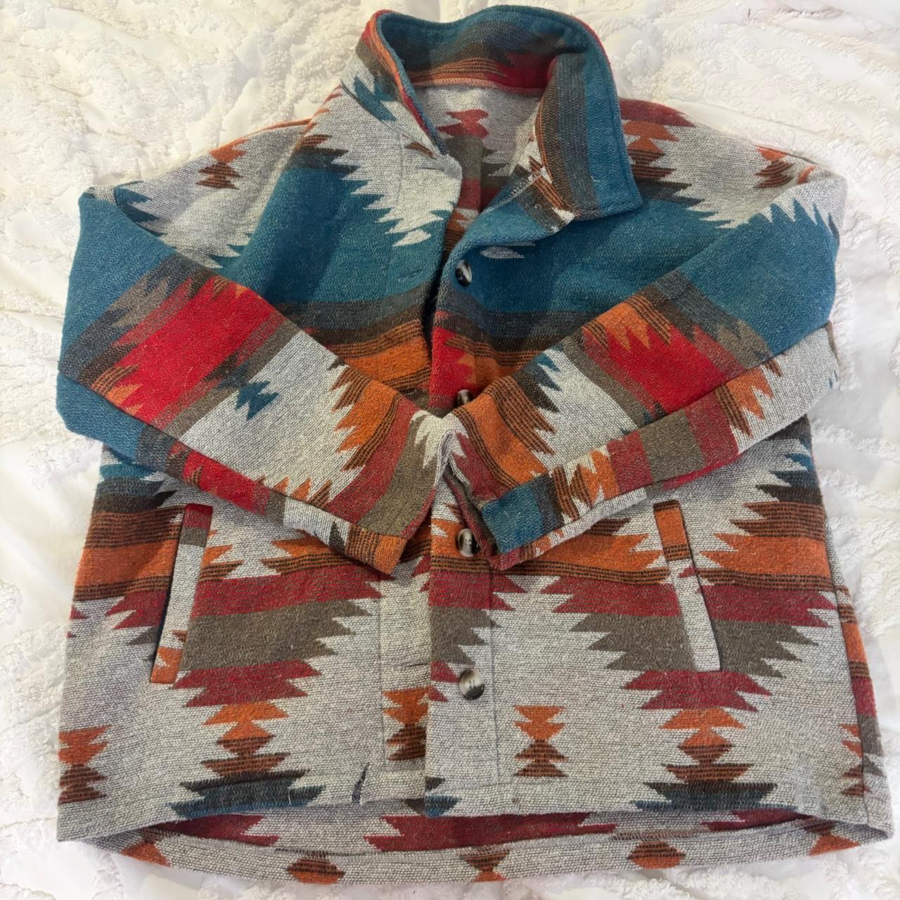 Women's Jacket - Multi - M – amazon aztec pattern… - image 1