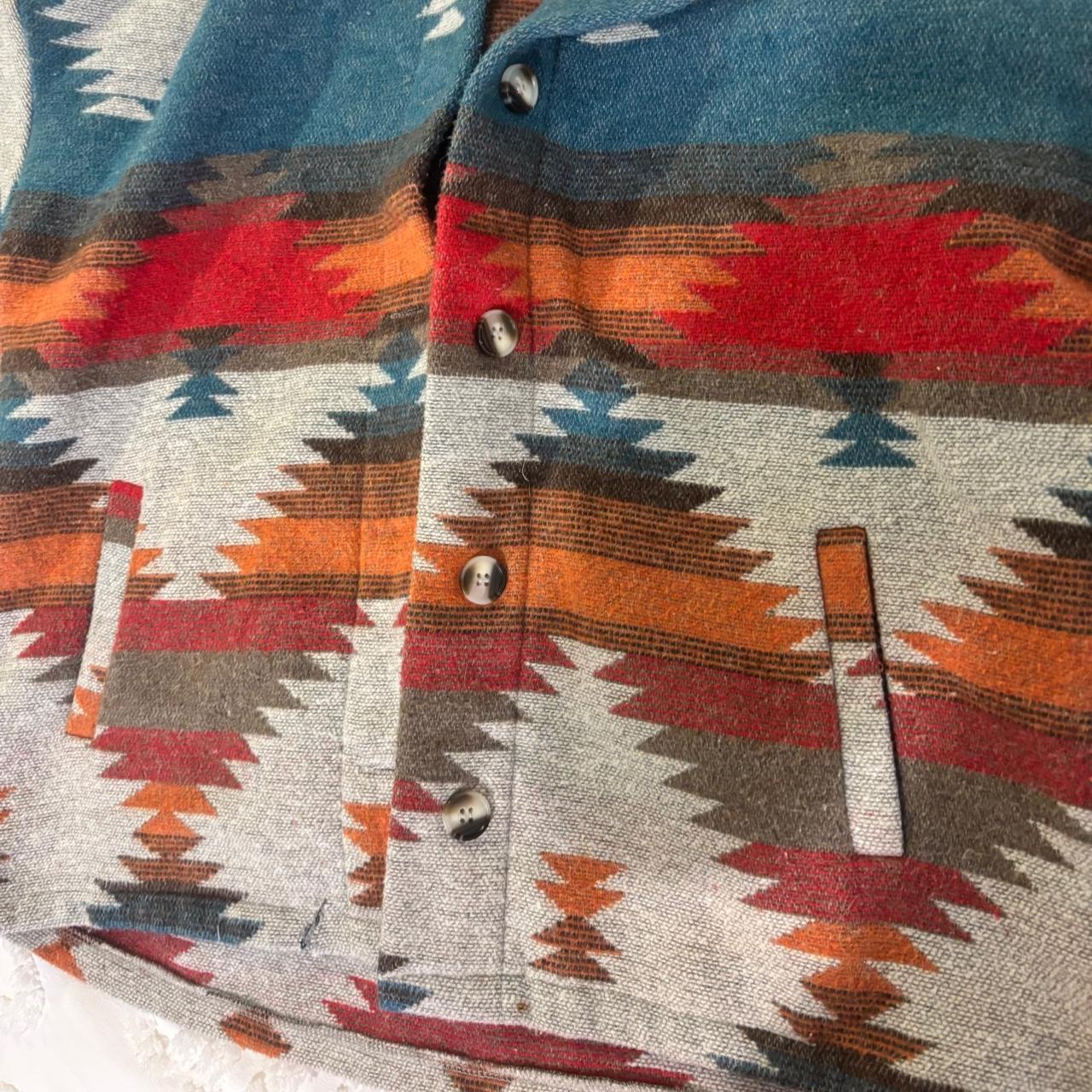 Women's Jacket - Multi - M – amazon aztec pattern… - image 4