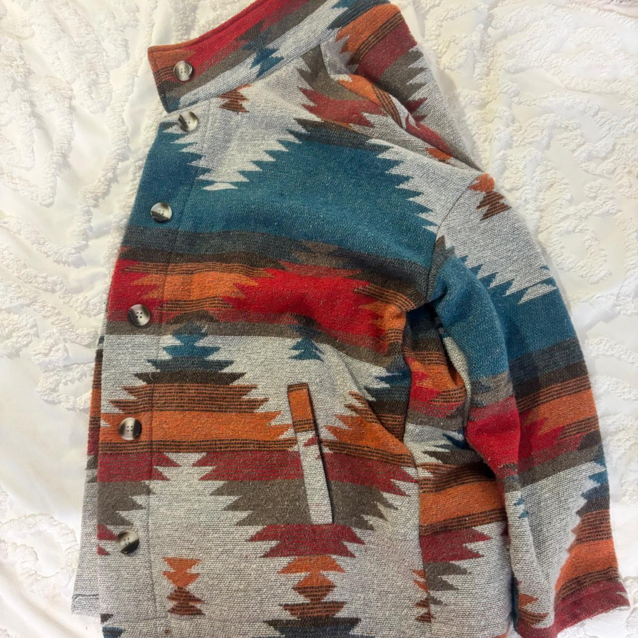 Women's Jacket - Multi - M – amazon aztec pattern… - image 2