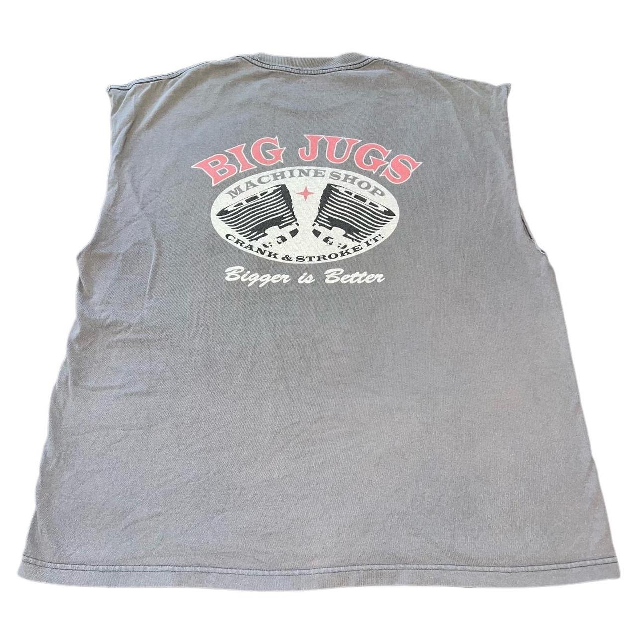 Crank & Stroker Big Jugs “Bigger is Better” Cut Off... - Depop