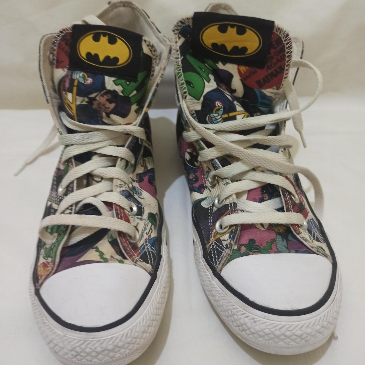 Limited Edition Batman Converse Size 41.5 Depop