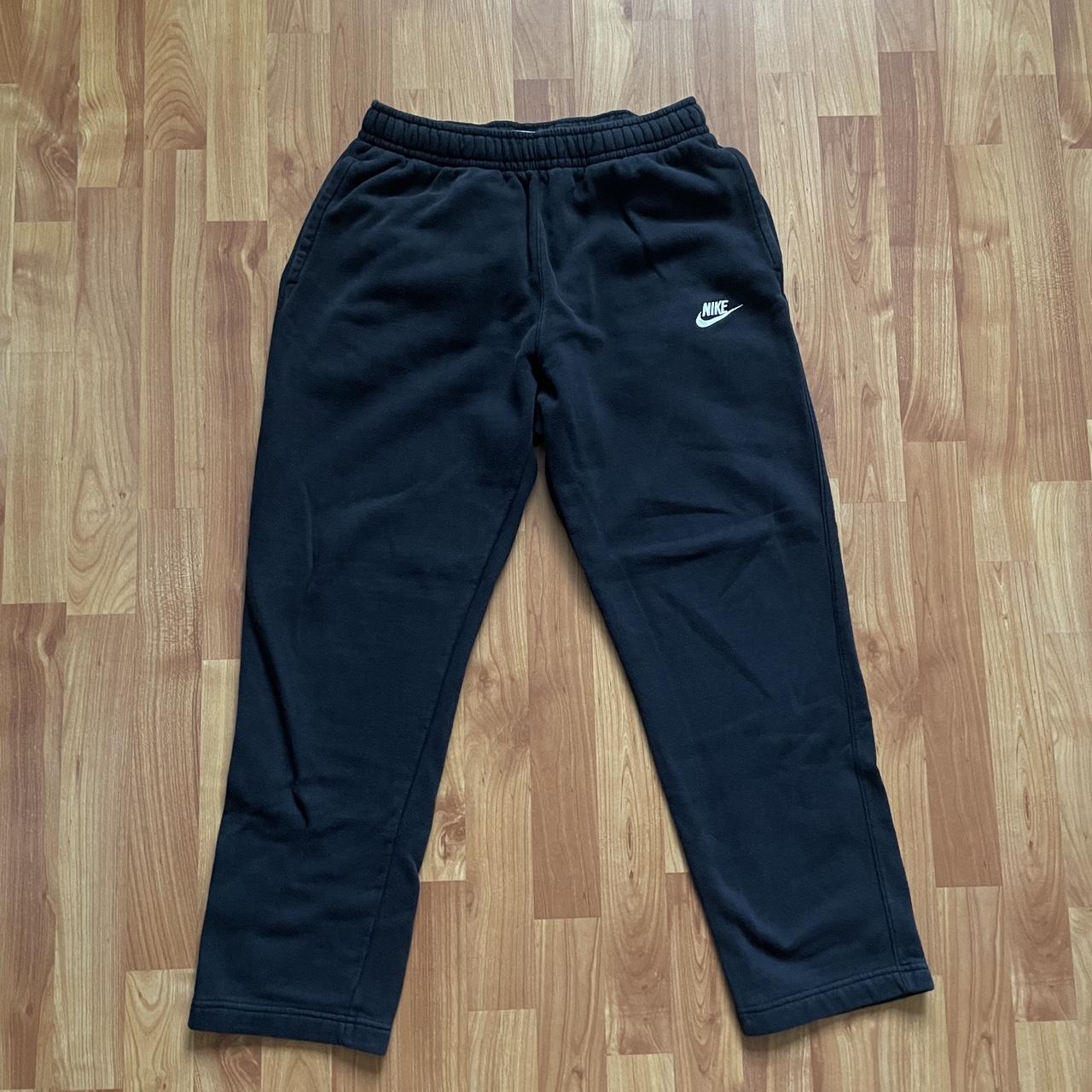 uncuffed nike sweatpants